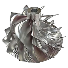 KC Billet Compressor Wheel (High Pressure) — 2008–2010 6.4L Powerstroke