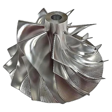 KC Billet Compressor Wheel (High Pressure) — 2008–2010 6.4L Powerstroke