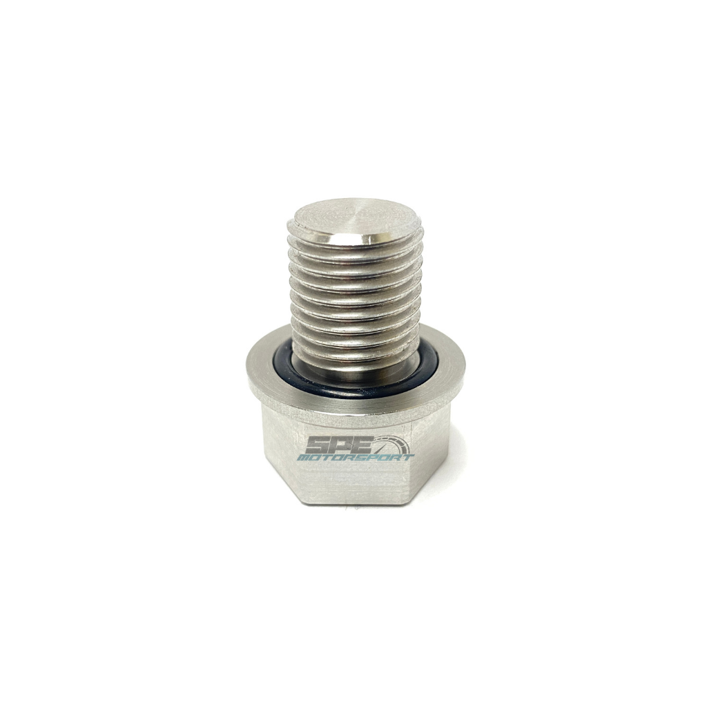 6.7L Powerstroke Billet Stainless Steel Oil Drain Plug