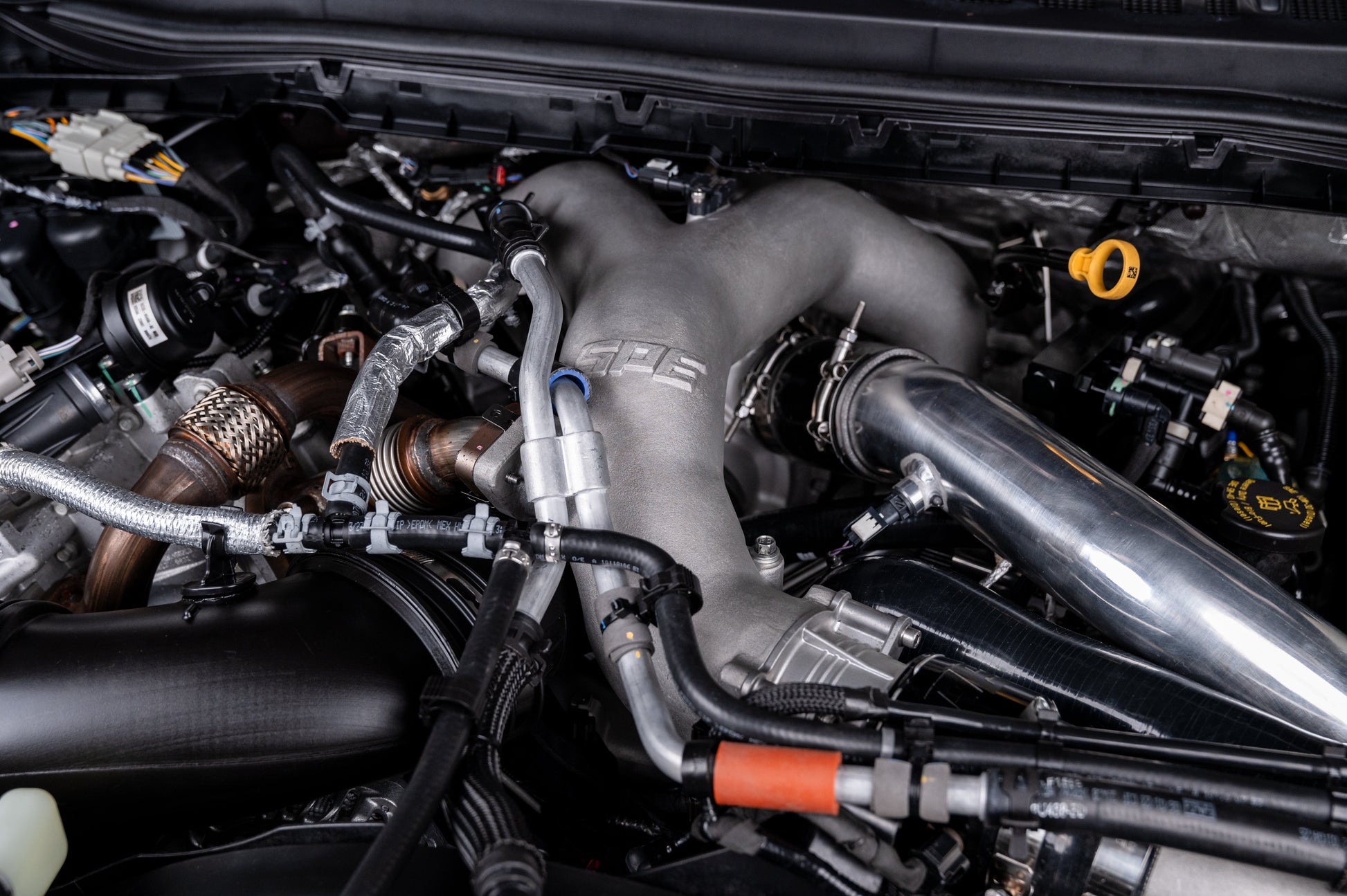 6.7L Powerstroke intake aluminum upgrade 