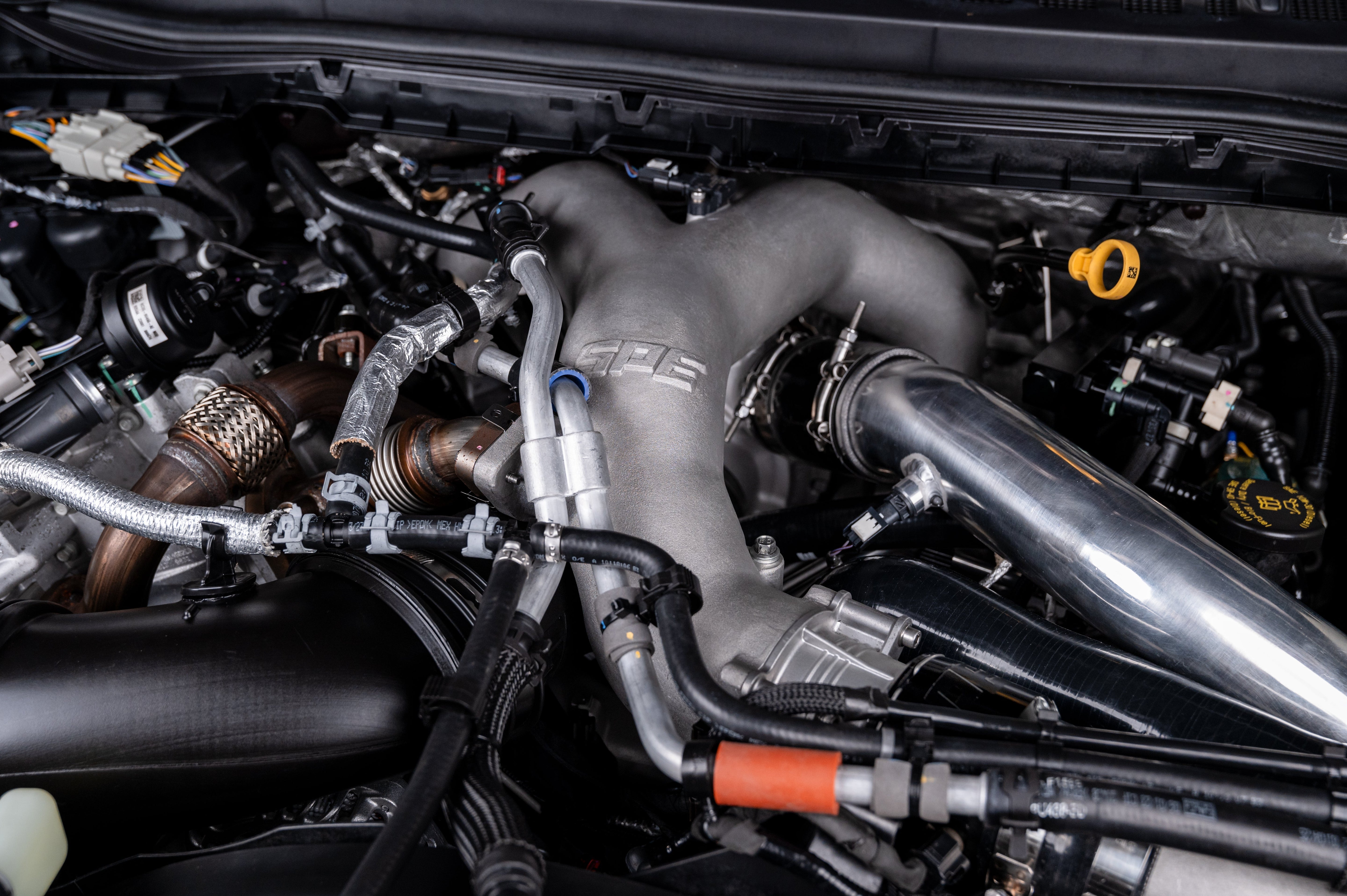 6.7L Powerstroke intake aluminum upgrade 