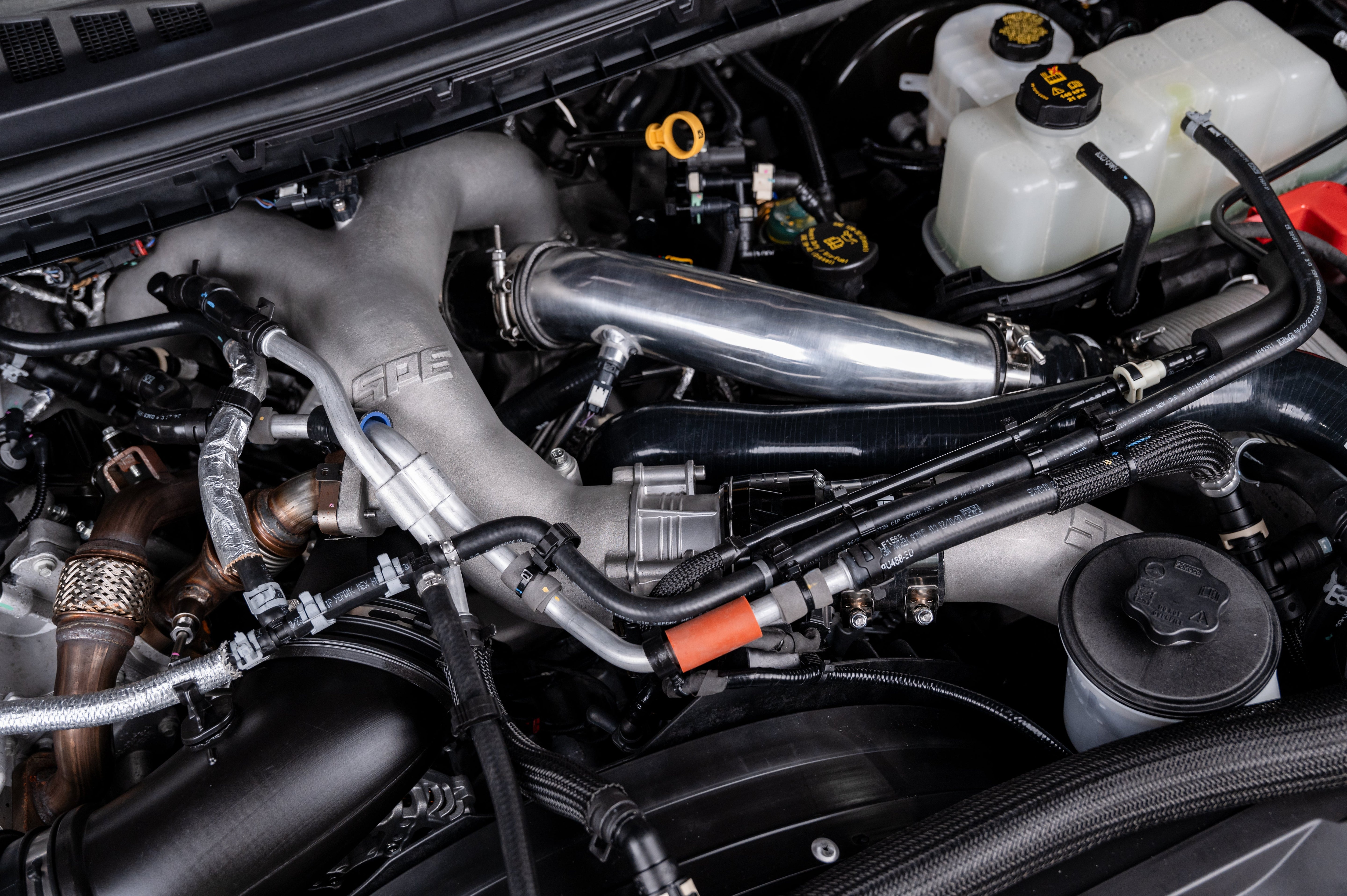6.7L Powerstroke intake aluminum upgrade 