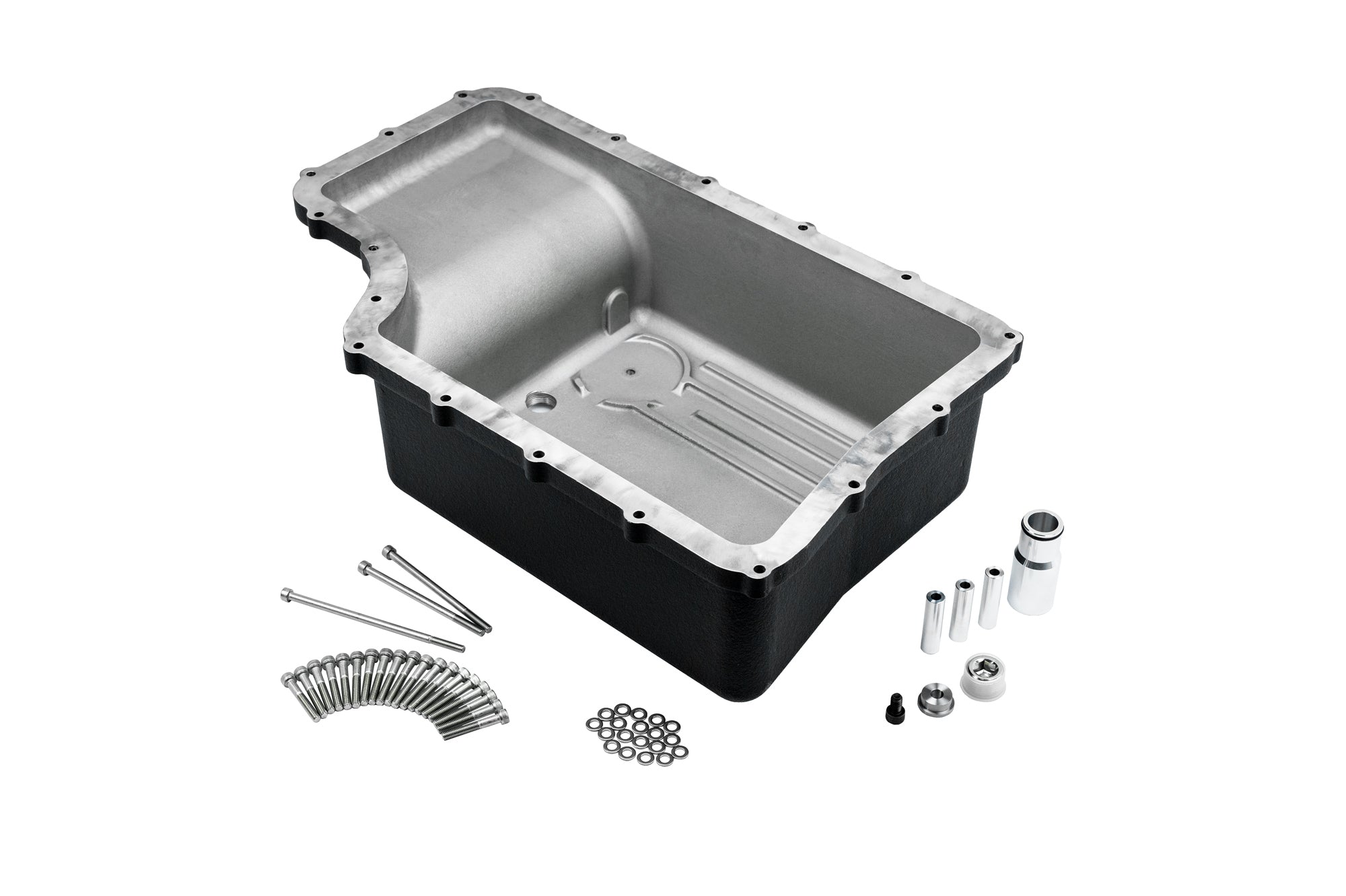 Ford 6r140 transmission pan aluminum upgrade