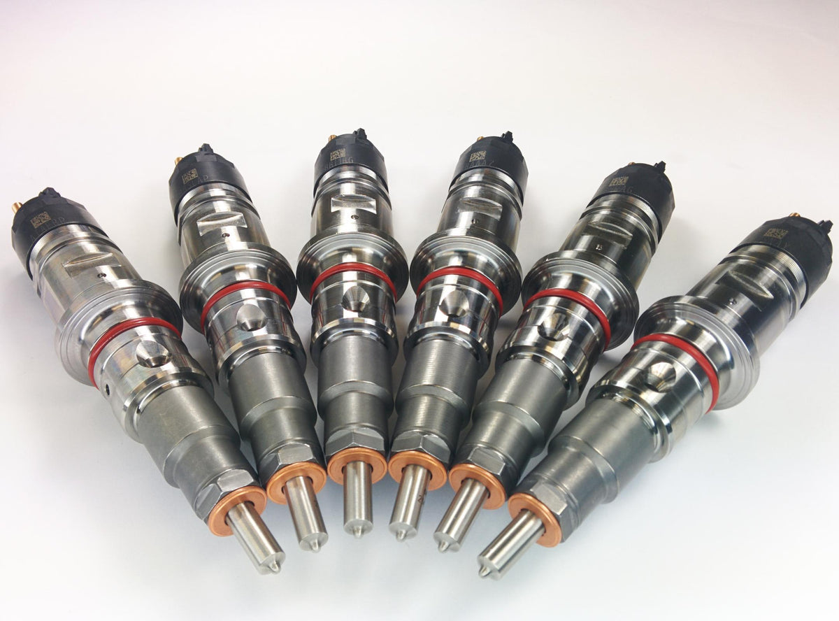 Dodge 07.5-18 6.7L Reman Injector Set 60 Percent Over 200hp Dynomite Diesel
