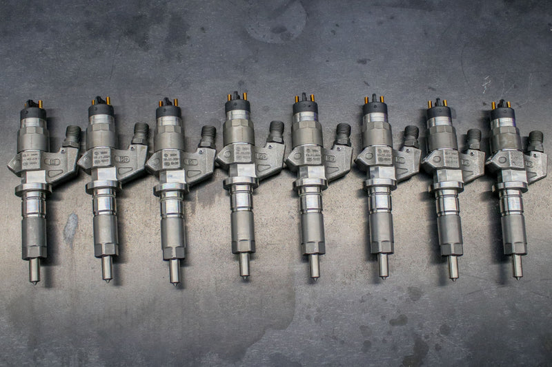 Chevy Duramax 01-04 LB7 Brand New 250% Over Injector Set (SAC Nozzles) Dynomite Diesel