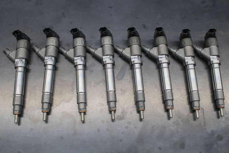 Chevy Duramax 08-10 LMM Brand New 250 Percent Over Injector Set (SAC Nozzles) Dynomite Diesel
