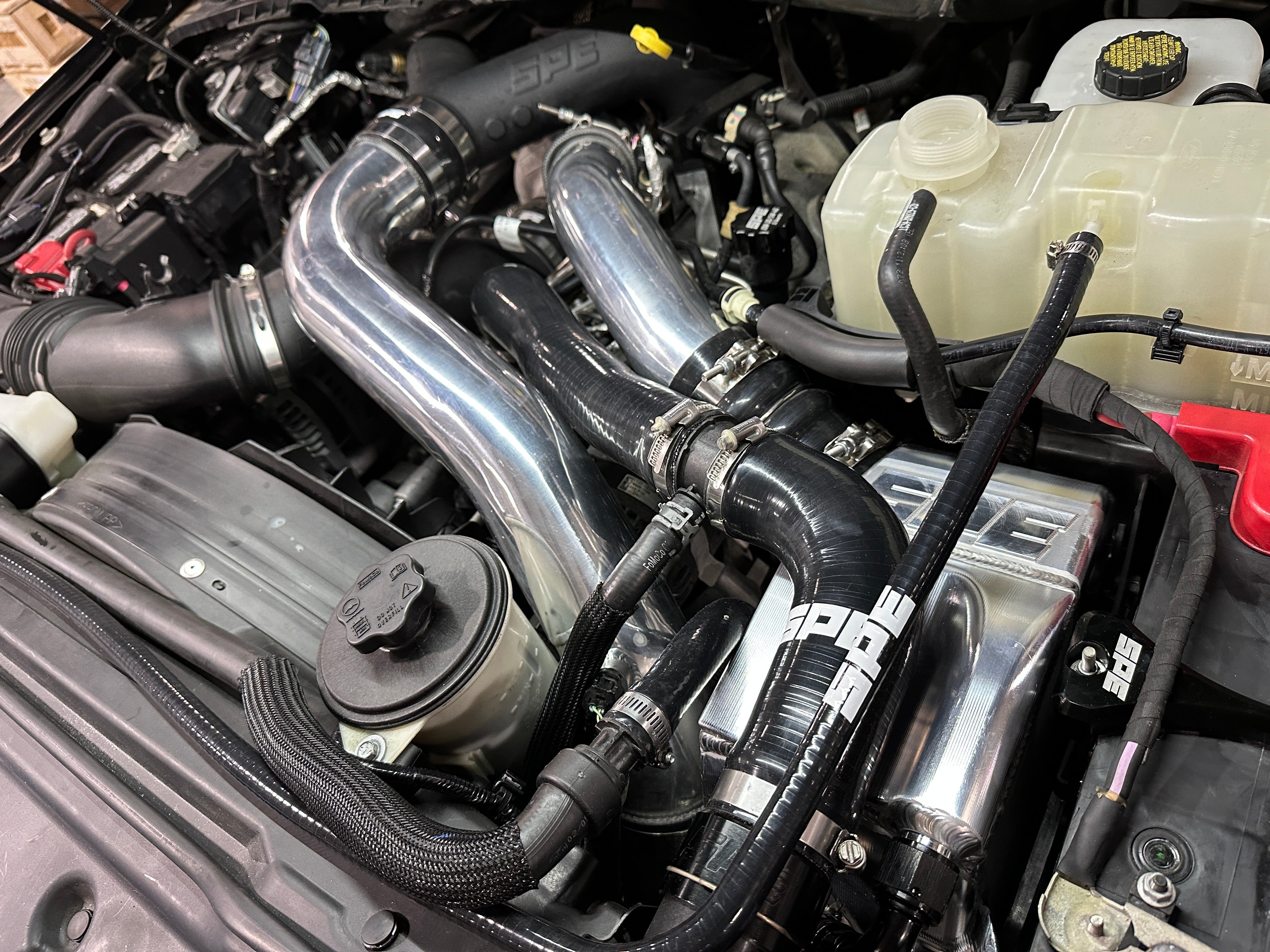 6.7 powerstroke upgraded replacement performance intercooler booklung