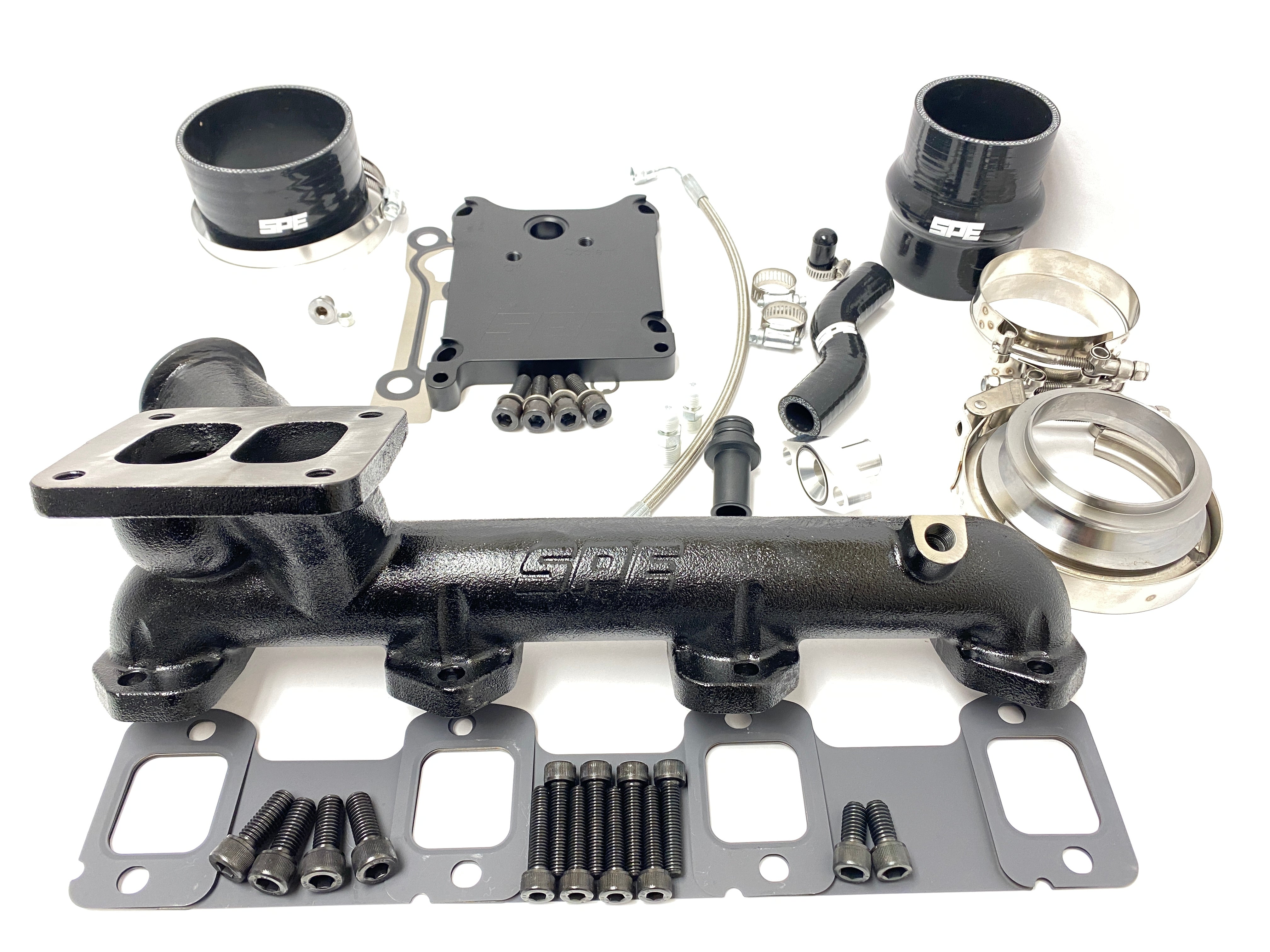 SPE 6.7L 2011-2019 Emperor T4 Manifold Kit-2