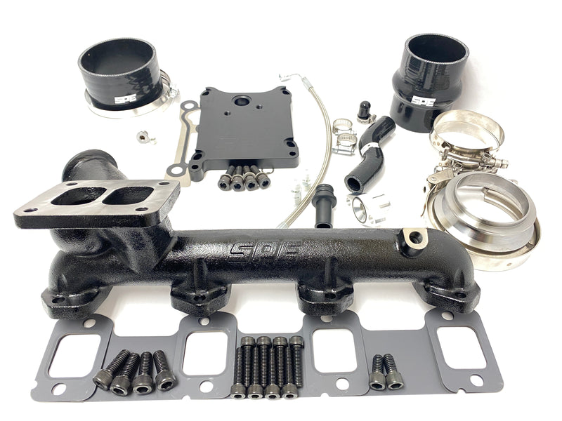 SPE 6.7L 2011-2019 Emperor T4 Manifold Kit-2