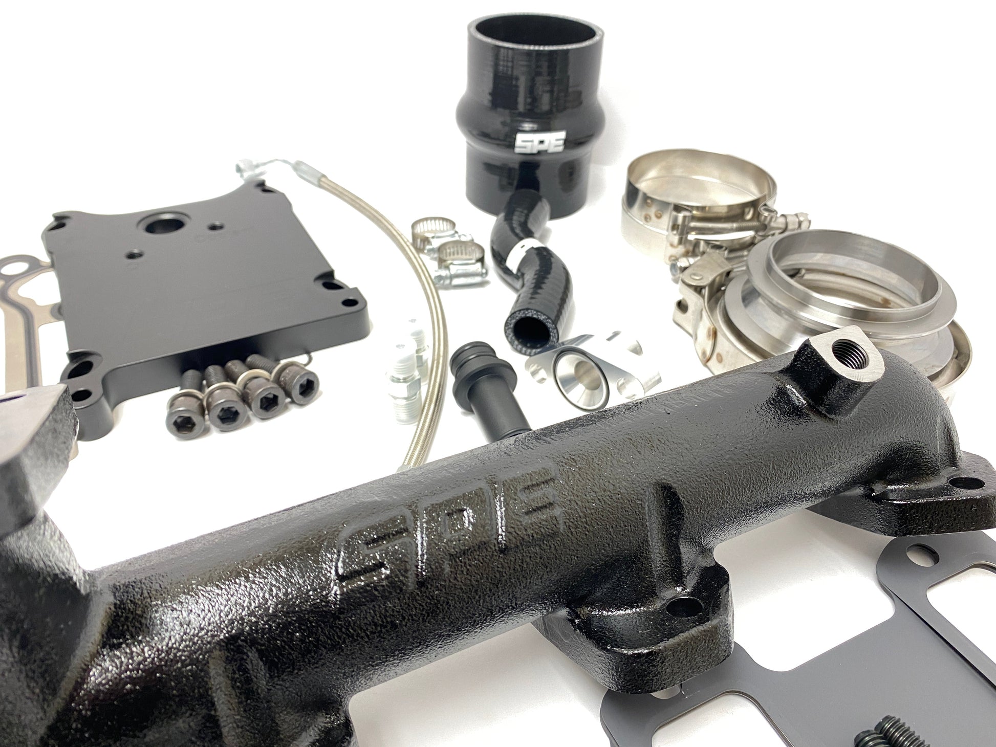 SPE 6.7L 2011-2019 Emperor T4 Manifold Kit-4