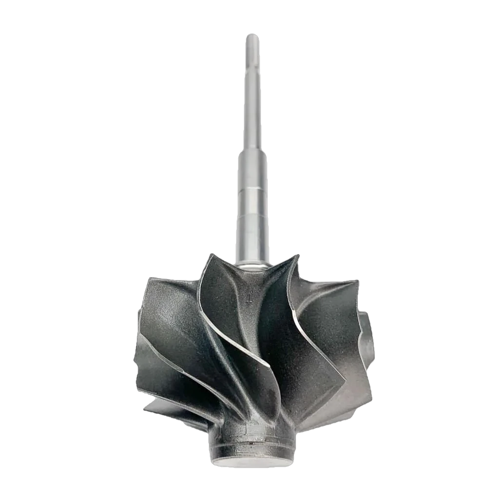 KC Turbos 10 Blade Turbine Wheel — 2004.5–2005 LLY Duramax