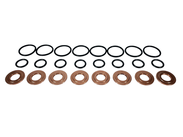2001-2004 LB7 Duramax Seal Kit (O-Ring & Copper Gasket) (Set of 8)