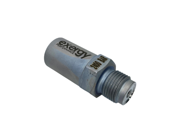 2001-2004 LB7 Duramax 2400 Bar (34 800 PSI) Pressure Relief Valve (M16x1.5 Outlet) RACE ONLY