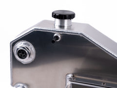 6.7L Powerstroke Primary Coolant Tank aluminum replacement upgrade with Integrated aluminum Battery Box