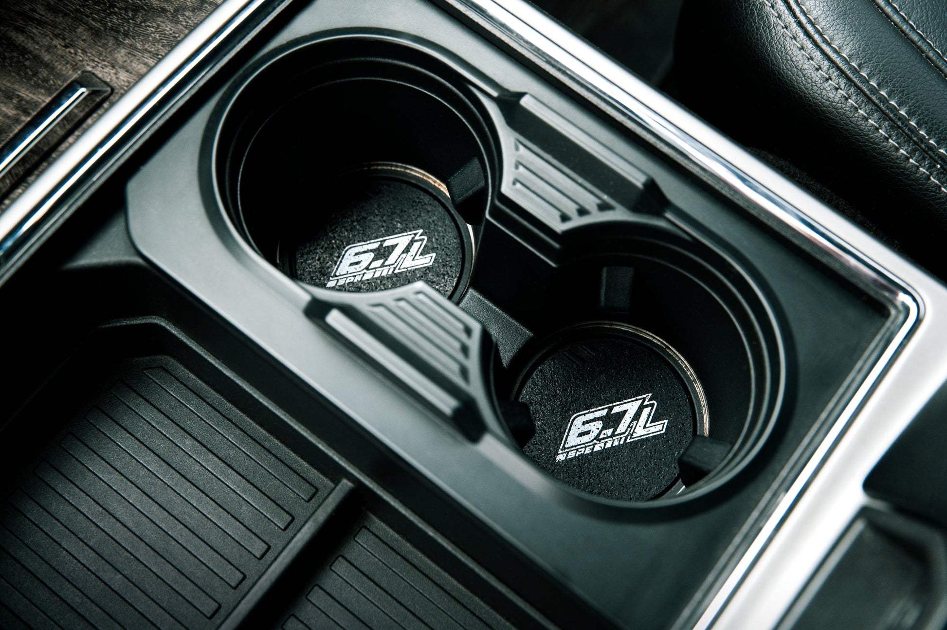 SPE Motorsport x 6.7L Tire Cupholder Coaster-5