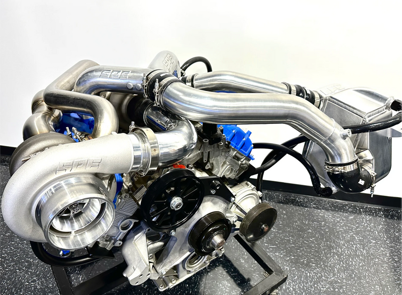 ford 6.7 powerstroke compound twin turbo system kit turbocharger