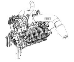 SPE Motorsport 2011-2026 6.7 Powerstroke S400 Emperor Turbo System-2