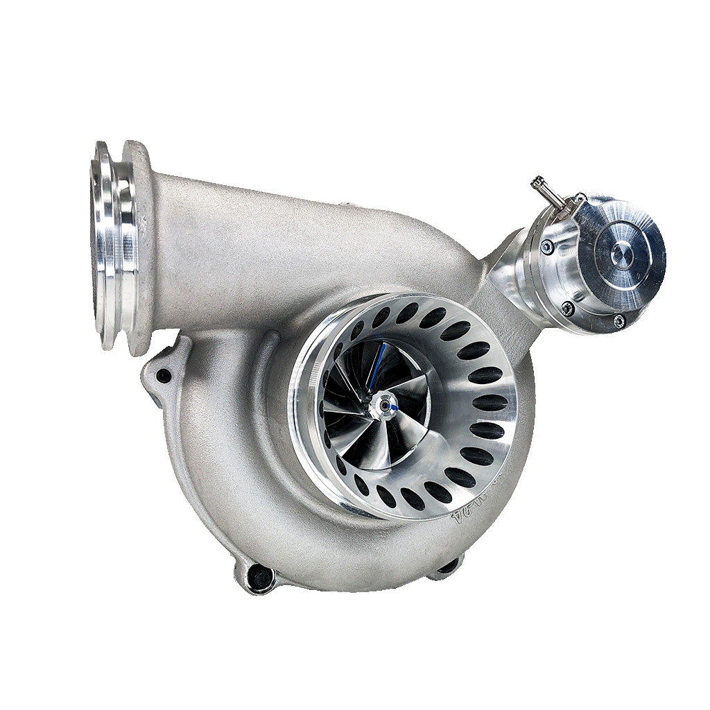 KC38r Stage 3 Dual Ball Bearing Turbo — Early 1999 7.3L Powerstroke
