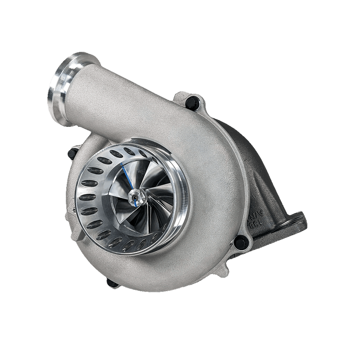 TP38r "Tiger Turbo" Stage 2 Dual Ball Bearing Turbo — 1996–1997 7.3L Powerstroke OBS