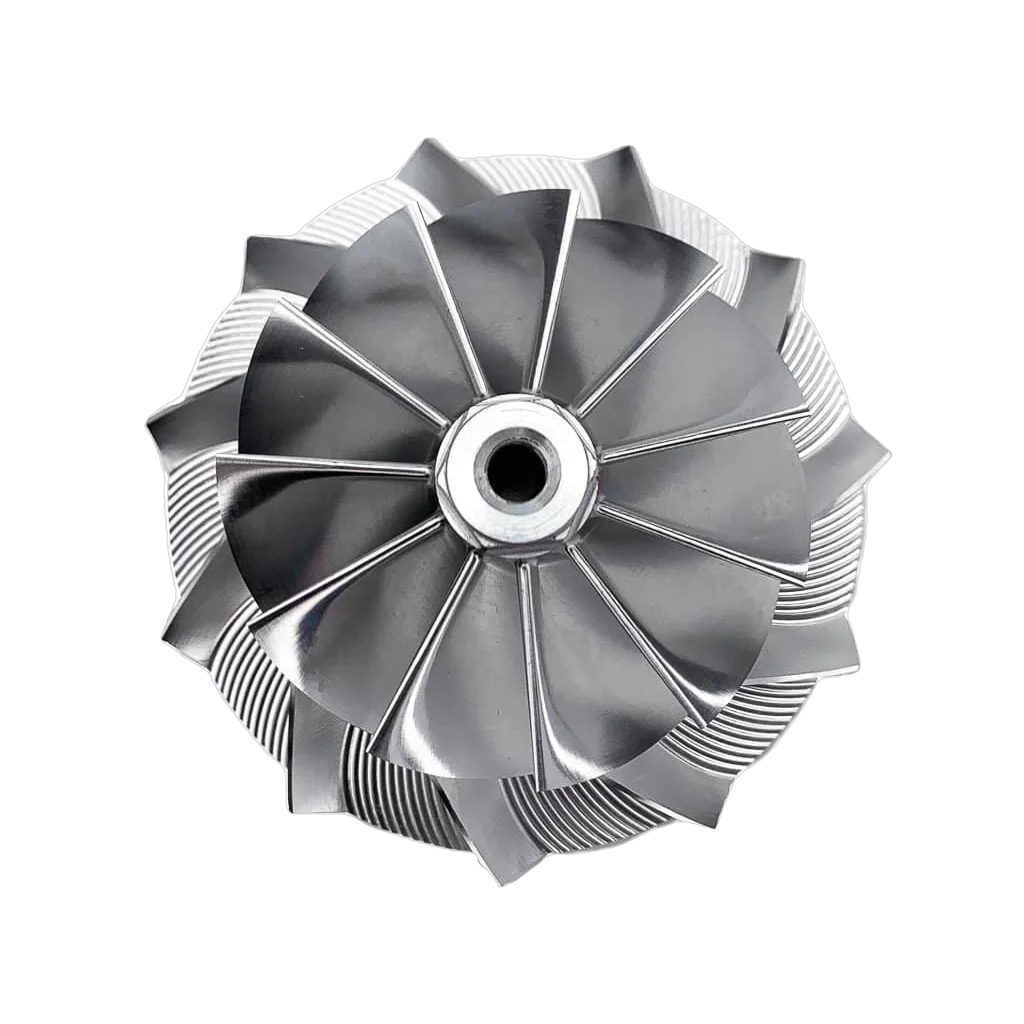 KC Billet Turbo Compressor Wheel — 2003–2004 6.0L Powerstroke